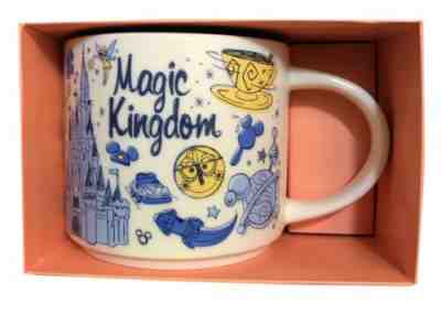 NEW Starbucks Magic Kingdom 'Been There' Series Mug Disney Parks 14 oz - Sold on eBay Dec, 7th 2019 for $34.95