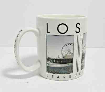 Starbucks 2003 Barista City Scenes Series Los Angeles Coffee Mug 18oz - Sold on eBay Dec, 7th 2019 for $18.99