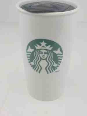 Starbucks Ceramic Tumbler with Lid 12 FL OZ To Go Coffee Cup Travel Mug - Sold on eBay Dec, 7th 2019 for $19.98