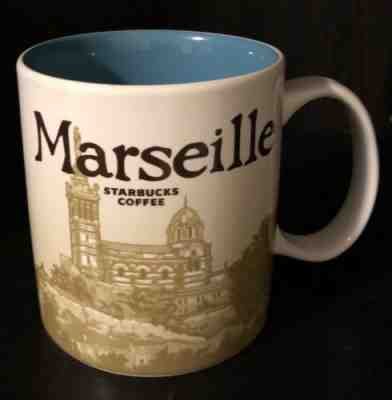Starbucks Icon City Mug Marseille 2014 Collectors 16 oz Coffee Cup Mug - Sold on eBay Dec, 7th 2019 for $35.00