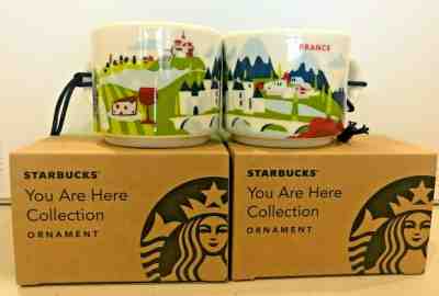 STARBUCKS France Mug Ornament YOU ARE HERE COLLECTION  - Sold on eBay Dec, 7th 2019 for $28.88