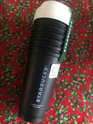 Starbucks Black Matte Reusable Cups 6 Pack  - Sold on eBay Dec, 7th 2019 for $30.00