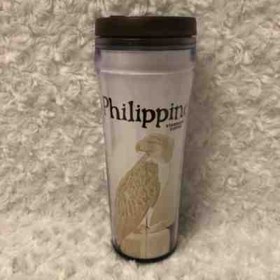 Starbucks Philippines Insulated Tumbler Coffee Mug Travel Lid Bird Eagle 12 oz - Sold on eBay Dec, 9th 2019 for $15.99