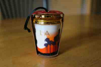STARBUCKS 2015 LOS ANGELES ORNAMENT LOCAL SERIES - Sold on eBay Dec, 9th 2019 for $15.00
