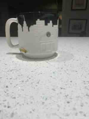2010 NEW YORK CITY Taxi Skyline Starbucks Ceramic Coffee Mug 20oz - Sold on eBay Dec, 9th 2019 for $29.99