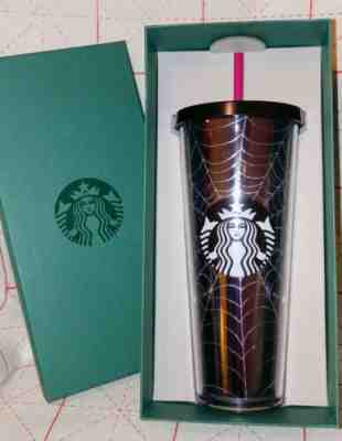 Starbucks Spiderweb Cup Tumbler 26oz Fall 2019 - Sold on eBay Dec, 9th 2019 for $50.00