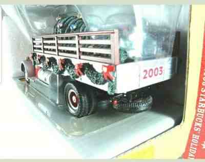 Starbucks coffee collectible rare red xmas tree truck 2003 limited edition w box - Sold on eBay Dec, 9th 2019 for $19.99