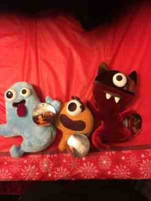 Starbucks 2006 Set of 3 Plush Monsters Halloween Pals New With Tags - Sold on eBay Dec, 9th 2019 for $19.99