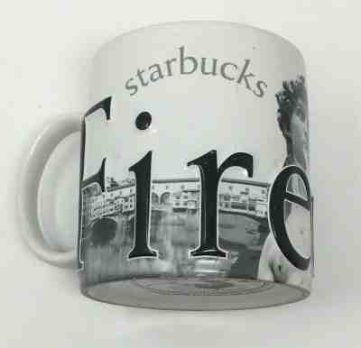 Starbucks Coffee Ceramic Mug Firenze La Dolce Vita Barista Collector Series 2003 - Sold on eBay Dec, 9th 2019 for $22.00