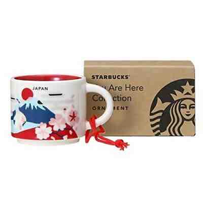 You Are Here Collection Demitasse Mug Cup 2oz JAPAN Starbucks Mt. Fuji Sakura - Sold on eBay Dec, 9th 2019 for $28.18