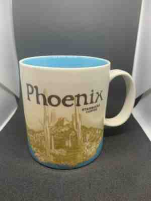 Starbucks Collector Series City Coffee Mug 16 oz Tea Cup Phoenix AZ Icon - Sold on eBay Dec, 9th 2019 for $15.95