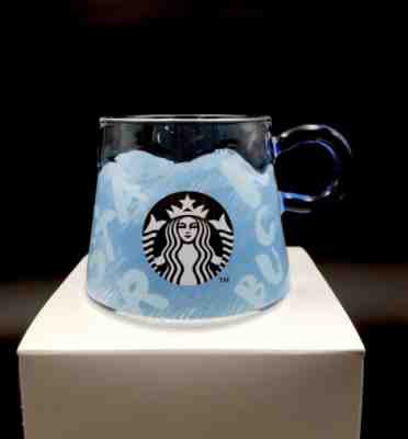Starbucks Japan Mt. Fuji Glass Mug Limited Edition NWT - Sold on eBay Dec, 8th 2019 for $45.00