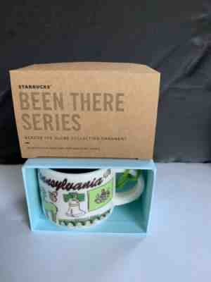 Starbucks Pennsylvania Been There Collection Ornament 2 Fl oz NIB - Sold on eBay Dec, 8th 2019 for $17.75