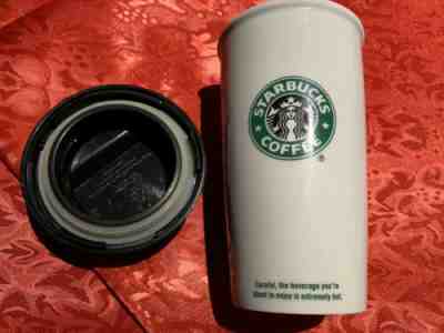 Starbucks 2009 Ceramic Tumbler Glass Cup Mug 12 Oz Version Of Togo Store - Sold on eBay Dec, 8th 2019 for $19.99