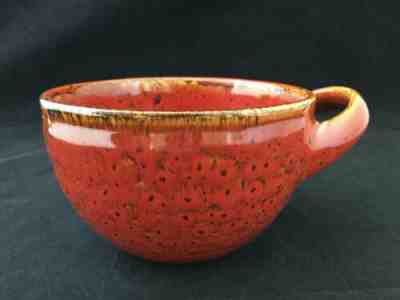 STARBUCKS 2011 Red Speckled Shorty 8 oz Coffee/Tea MugCup-FREE SHIPPING - Sold on eBay Dec, 8th 2019 for $19.99