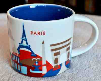 Starbucks 2015 You Are Here Collection -  Paris Coffee Cup Mug 14 oz - Sold on eBay Dec, 8th 2019 for $19.99