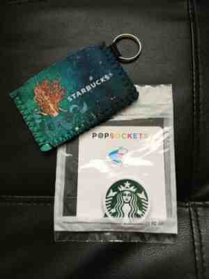 Official Starbucks Sealed New Logo Pop sockets PopSocket and keychain wallet - Sold on eBay Dec, 8th 2019 for $19.98