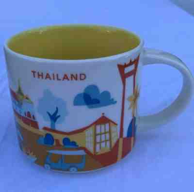 2017 Thailand Starbucks Coffee 14 oz Mug New You Are Here Collection Cup - Sold on eBay Dec, 8th 2019 for $26.99