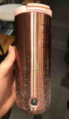 NEW STARBUCKS 2019 HOLIDAY CUP PINK OMBRÉ STAINLESS STEEL TUMBLER 12fl oz - Sold on eBay Dec, 8th 2019 for $22.99
