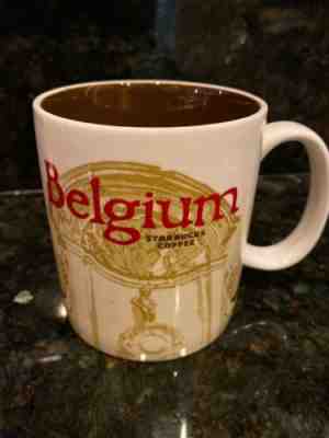 Starbucks Collector Series Belgium 16 oz Coffee Mug New - Sold on eBay Dec, 8th 2019 for $15.00