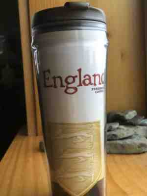 US Seller New Starbucks ENGLAND Plastic Tumbler Travel Mug NWOT London - Sold on eBay Dec, 8th 2019 for $20.00