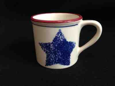 Starbucks Barista  Red, White, Blue  Stars  Mug by Hartstone - Sold on eBay Dec, 8th 2019 for $19.95