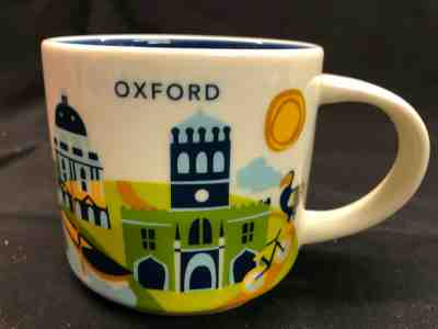 Starbucks Oxford YAH Mug England Dodo University Bird Rowing Cup You Are Here UK - Sold on eBay Dec, 8th 2019 for $33.19
