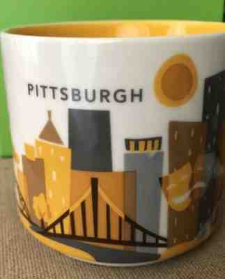 Starbucks You are Here Mug Pittsburgh 14 oz NEW NIB - Sold on eBay Dec, 8th 2019 for $22.99