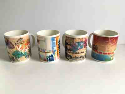 Set of FOUR Starbucks City Collectors Mugs Japan Kyoto Osaka Tokyo 2014 - Sold on eBay Dec, 8th 2019 for $54.99