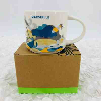 Starbucks Mug YAH Marseille France 14oz You Are Here NEW In Box - Sold on eBay Dec, 8th 2019 for $36.99