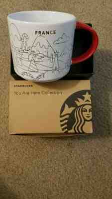 STARBUCKS ~ France ~ "You Are Here" Icon Mug (NEW) ~14 Oz Christmas NWT - Sold on eBay Dec, 8th 2019 for $26.99