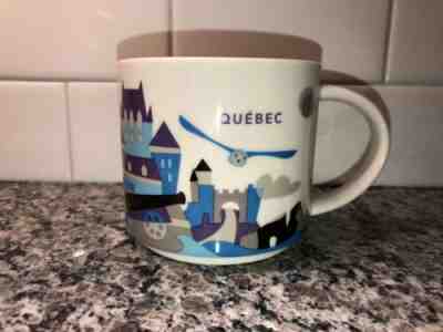 Starbucks Coffee Mug Quebec You Are Here 14 oz 2015 - Sold on eBay Dec, 8th 2019 for $29.95