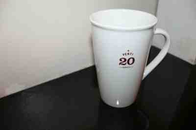 Starbucks 2010 Venti 20 Ounces White Tall Ceramic 20oz Coffee Latte Mug Cup - Sold on eBay Dec, 8th 2019 for $19.99