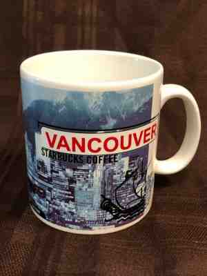 1999 Starbucks Vancouver Canada Coffee Cup Mug   - Sold on eBay Dec, 8th 2019 for $15.00