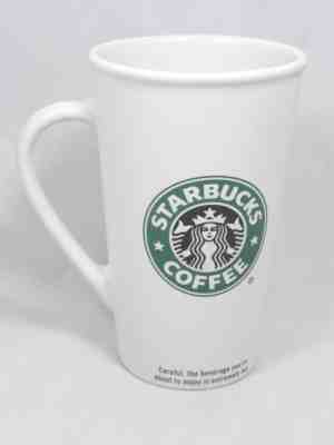 Starbucks Coffee Tall White 2005 Ceramic "To Go" Mug Cup Mermaid Siren Logo - Sold on eBay Dec, 8th 2019 for $22.75