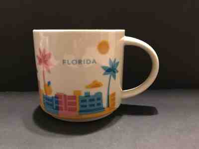 Florida "You Are Here" State Icon Starbucks mug (14oz) - Sold on eBay Dec, 8th 2019 for $18.00