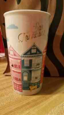 Starbucks Local Collection Ceramic To Go Cup Travel Tumbler Mug SAN FRANCISCO - Sold on eBay Dec, 10th 2019 for $34.50
