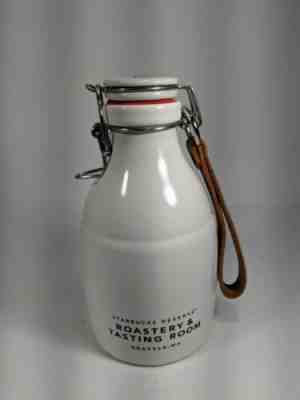 Rare White Starbucks Roasting Tasting Room Coffee Cold Brew Growler 32oz Jug - Sold on eBay Dec, 10th 2019 for $26.39