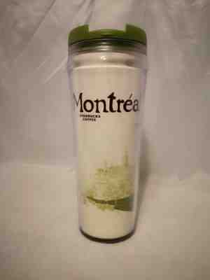2009 Starbucks Green Montreal 12oz Travel Tumbler Coffee Collectors Mug - Sold on eBay Dec, 10th 2019 for $26.61