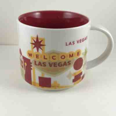 Starbucks 2015 Las Vegas Coffee Mug Cup 14 Oz You Are Here Collection - Sold on eBay Dec, 10th 2019 for $15.00
