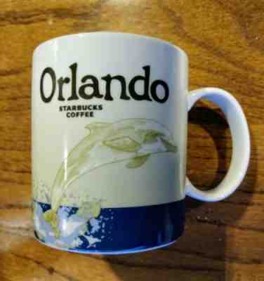 Starbucks ORLANDO Mug Collector Series City Mug Dolphin 16oz Collectible 2012 - Sold on eBay Dec, 10th 2019 for $15.00
