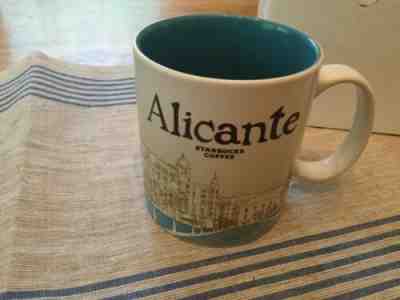 NEW!! Starbucks Coffee Global City Mug ALICANTE, Spain!