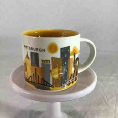 Starbucks Coffee 2013 You Are Here Collection Pittsburgh Mug 14 oz NWT - Sold on eBay Dec, 10th 2019 for $18.88