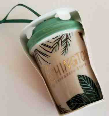 2017 Starbucks Christmas Tree Ornament Washington Evergreen State NEW in Sleeve - Sold on eBay Dec, 10th 2019 for $15.95