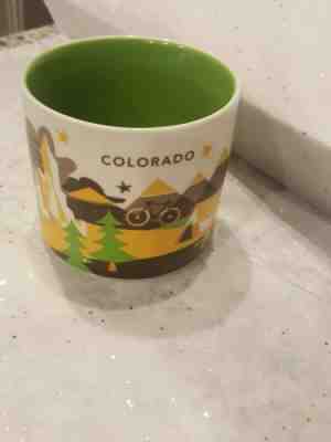 Starbucks You are Here Collection Mug Colorado ,  New - Sold on eBay Dec, 10th 2019 for $23.00