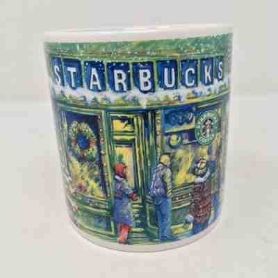 Starbucks Christmas Holiday Scene Barista Series Large 20 Oz Coffee Cup Mug  - Sold on eBay Dec, 10th 2019 for $17.77