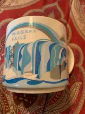 Starbucks Mug Niagara Falls You Are Here YAH 14 oz  2015 - Sold on eBay Dec, 10th 2019 for $18.00