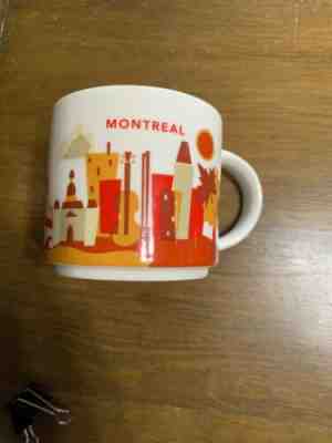 Starbucks 1st Edition Montreal Coffee Mug RARE, you are here  - Sold on eBay Dec, 10th 2019 for $20.00