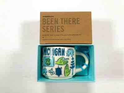 Starbucks Michigan Ornament Been There 2 Ounce Mini Mug Demitasse NEW - Sold on eBay Dec, 10th 2019 for $34.99