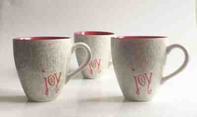 2005 Starbucks Live in Joy Peace & Love Holiday Coffee Mugs Cups Set Of Three - Sold on eBay Dec, 10th 2019 for $30.00